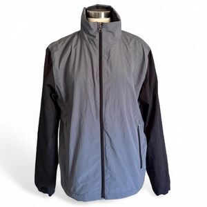 Tri Mountain grey windbreaker jacket Size Medium
